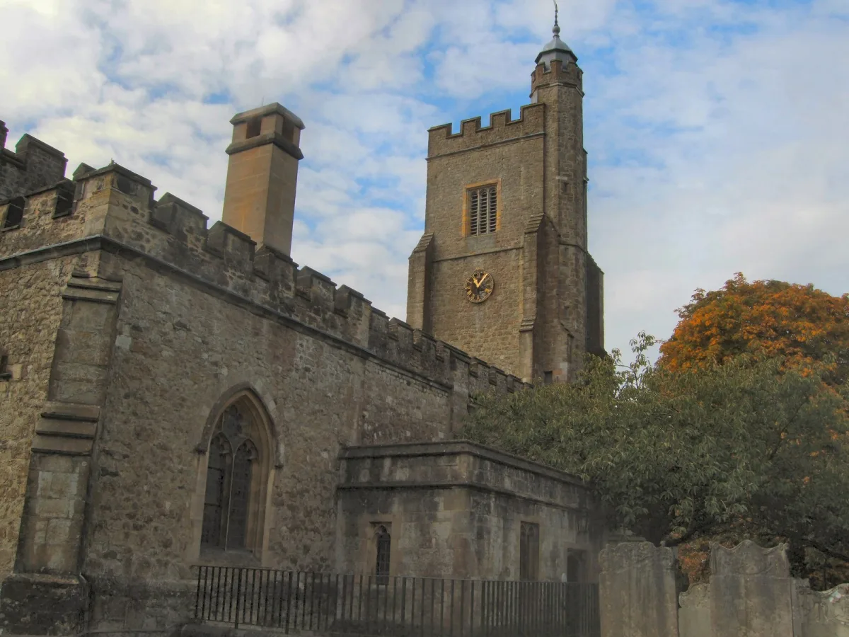 St Nicholas' Church, Sevenoaks, where the awards ceremony was held