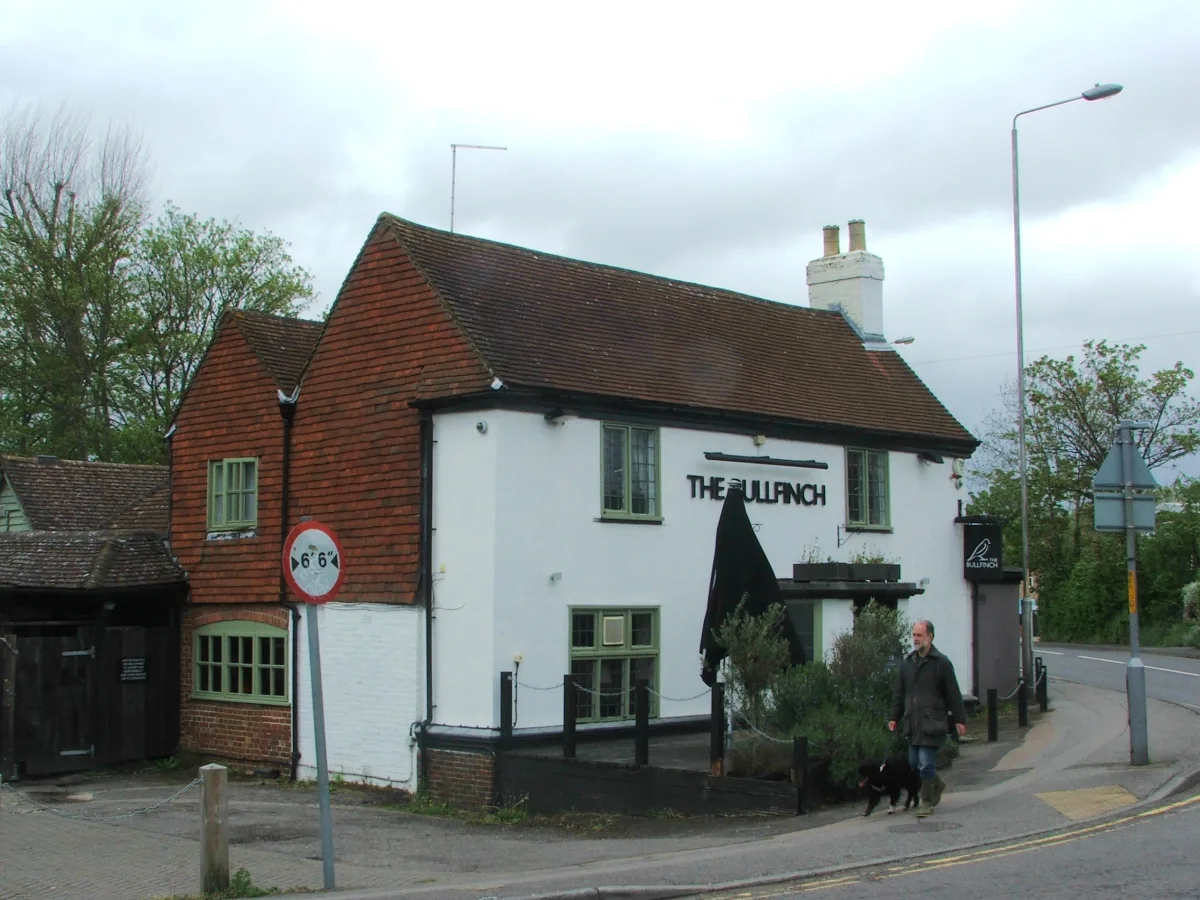 The Bullfinch pub in Riverhead, one of the three villages with a scheme before the committee